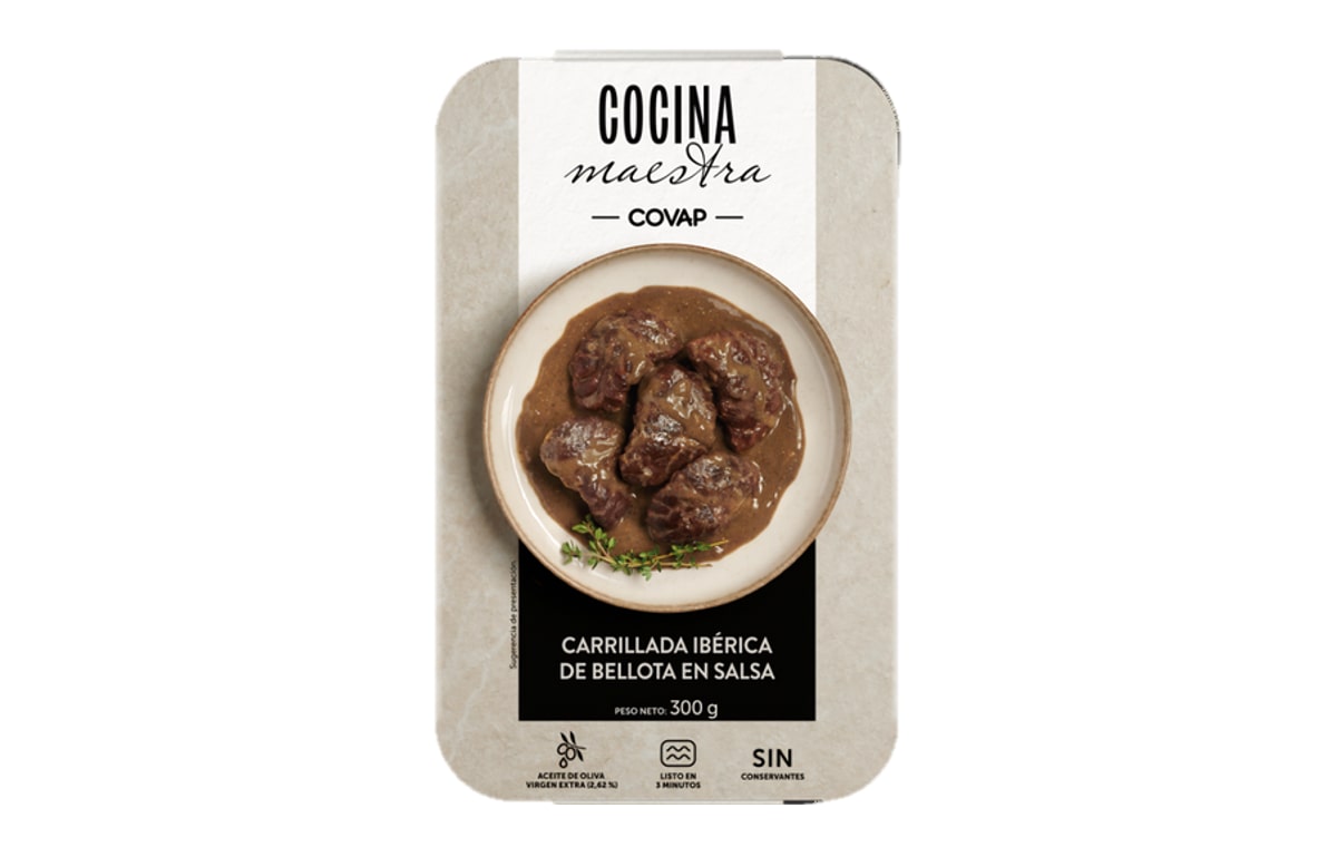 Carrillada ibérica en salsa