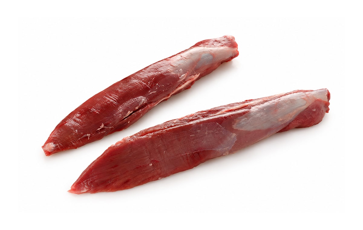 Cortes de caza mayor para cocina profesional. Imagen ilustrativa retocada con IA