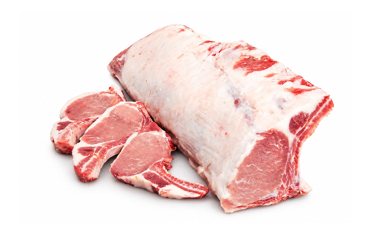 Chuletero ibérico. Imagen ilustrativa retocada con IA