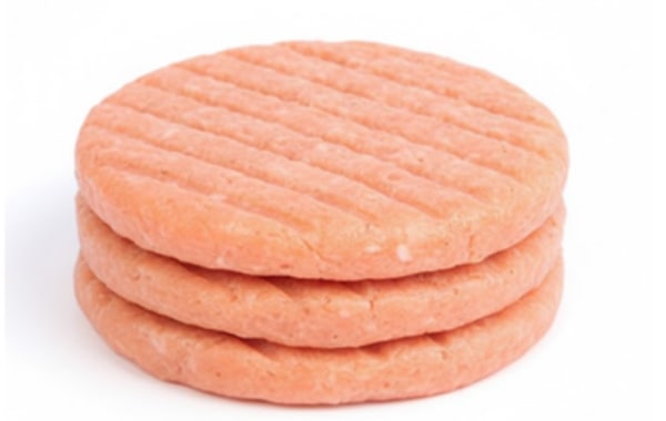 Hamburguesa de pollo con zanahoria