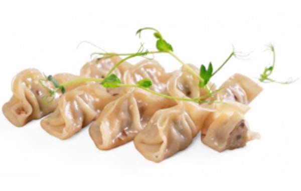 Gyozas de pollo con verduritas