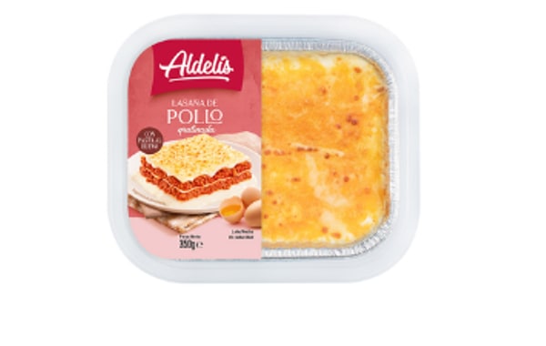 Lasaña de pollo