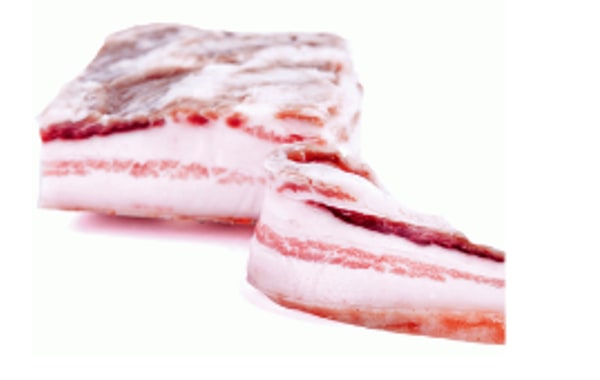 Panceta ibérica salada